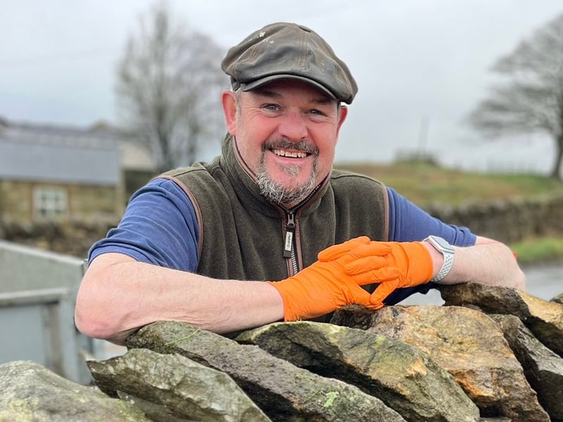 Mark Doyle - Professional dry stone waller with over 25 years experience